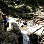 Hiking to Fairy Falls