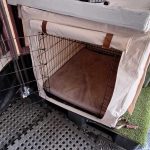 Bella cage with canvas cover