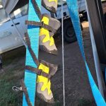 There were bindi, so Bella got some new boots