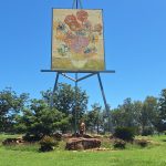 Van Gogh Emerald Sunflower